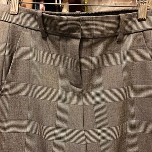 JCrew Plaid Gray Pants